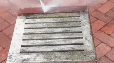 Using Jetterix to rinse a car and wheels